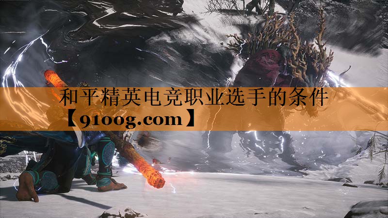 和平精英电竞职业选手的条件